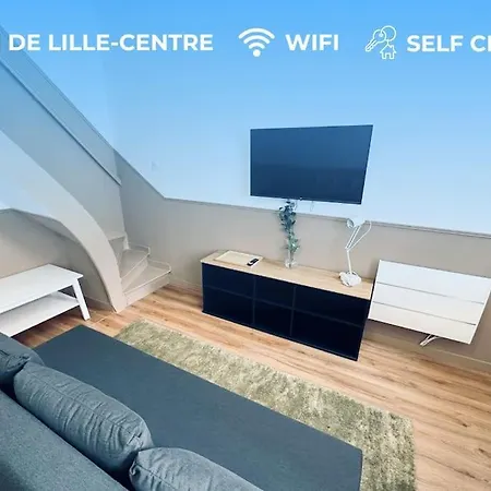 Nouveau! Centre T3 Avec Wifi, Tv, Netflix * Rijsel