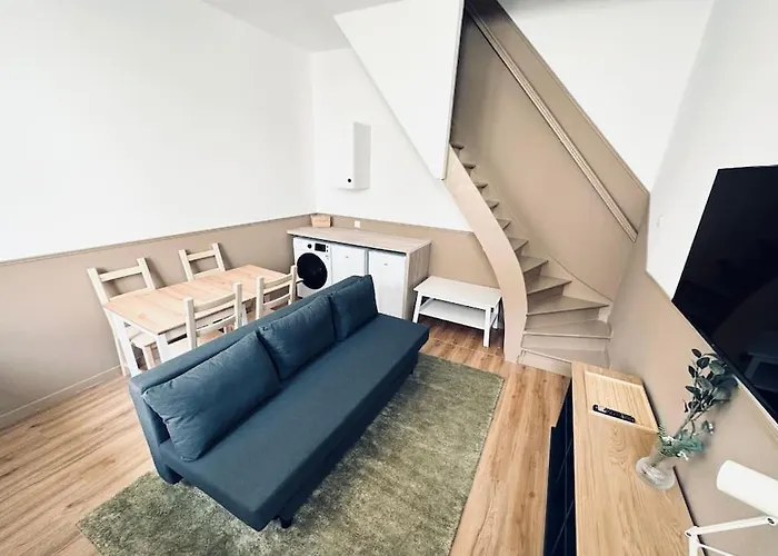 Nouveau! Centre T3 Avec Wifi, Tv, Netflix *